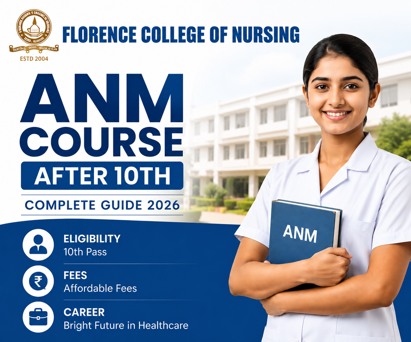 ANM Course After 10th: Complete Guide 2026 (Eligibility, Fees, Career) 