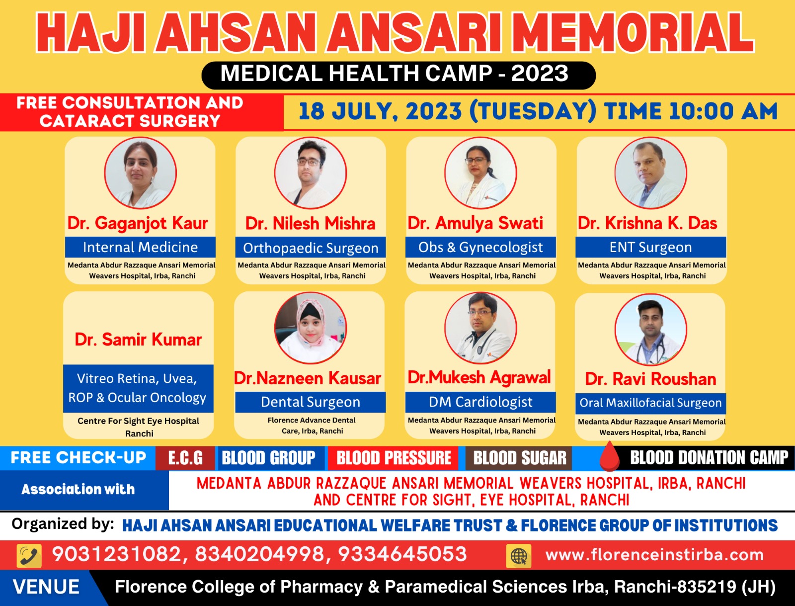 Medical Health Camp - 2023
