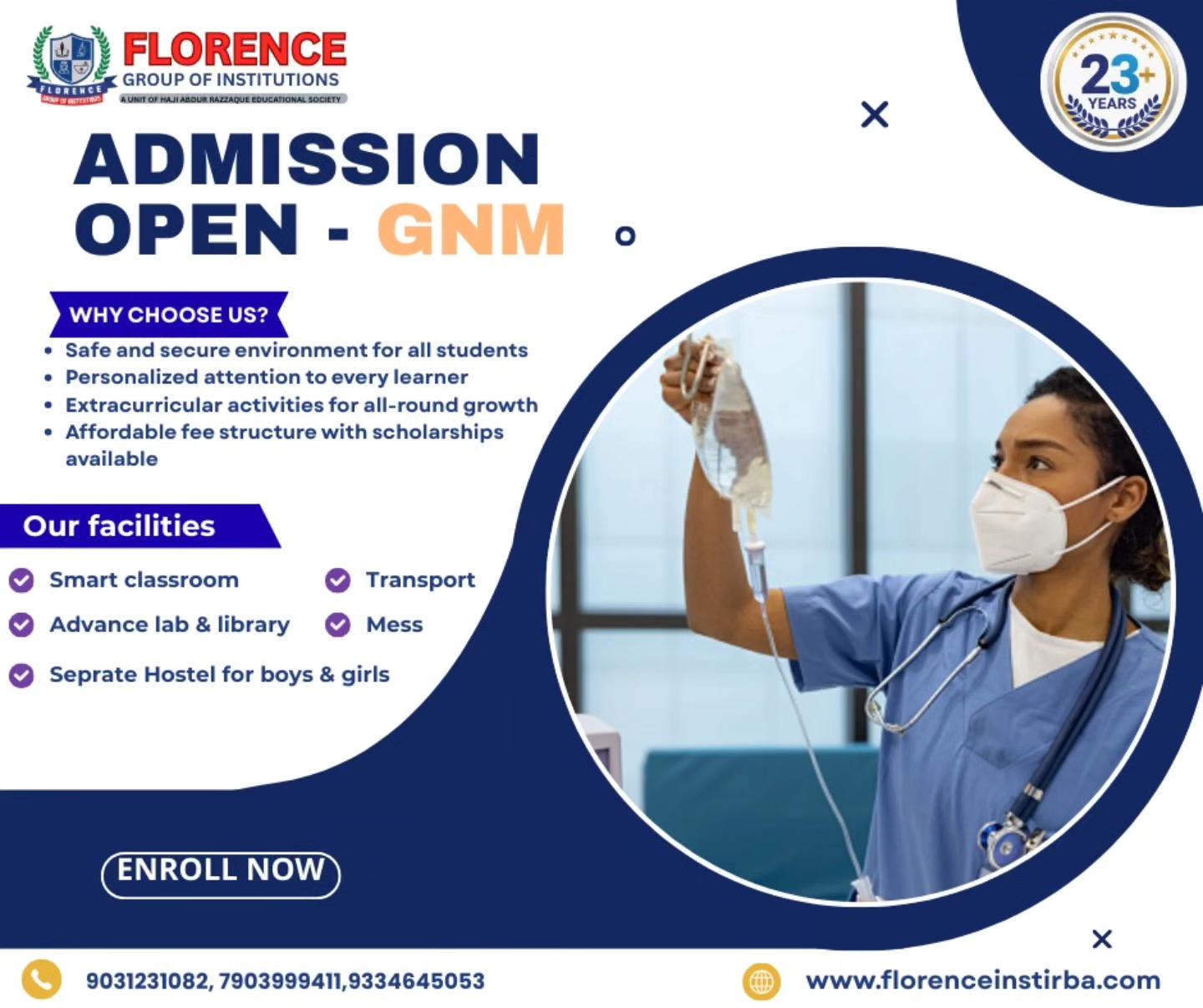 Admission Open – GNM Course at the Best Nursing College Ranchi